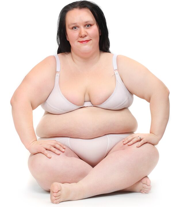 Muller con sobrepeso