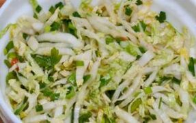 Ensalada de repolo de Pequín