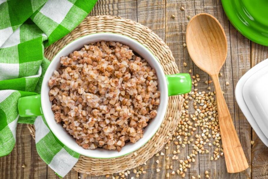 Porridge de trigo mouro