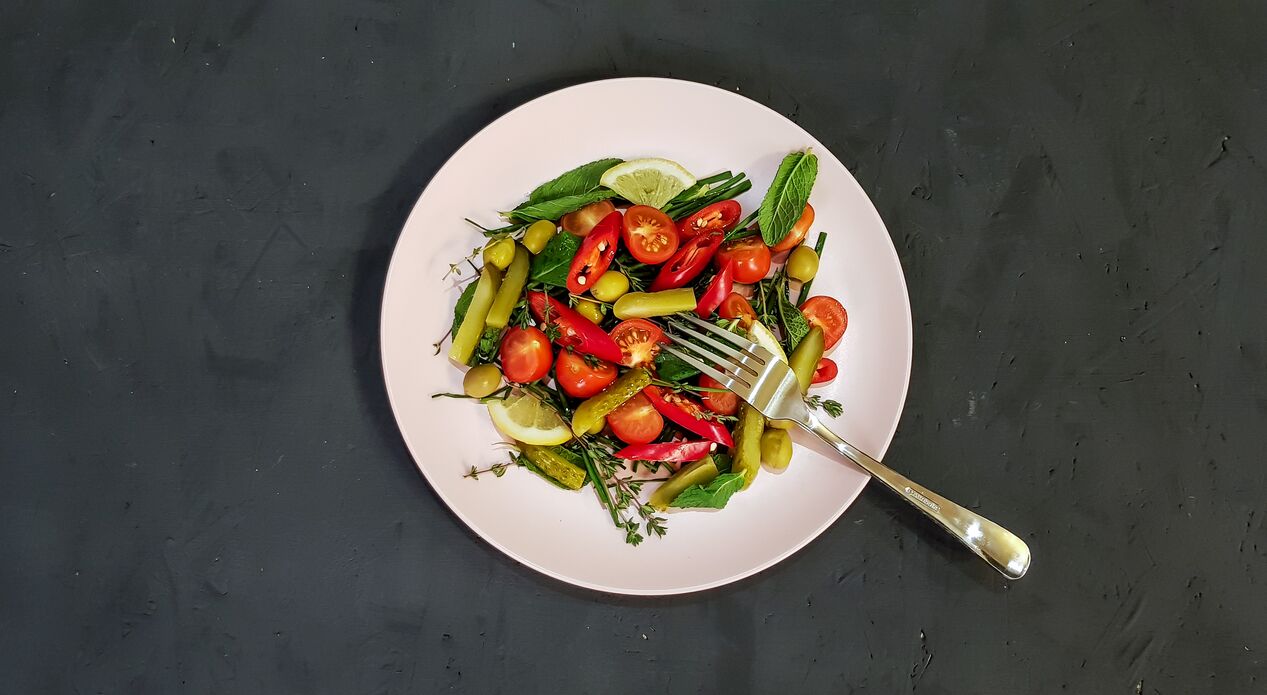 As verduras deben estar no menú para unha dieta saudable. 
