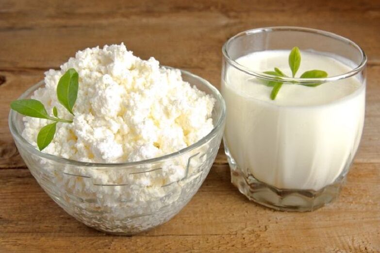 Dieta de kefir-curd